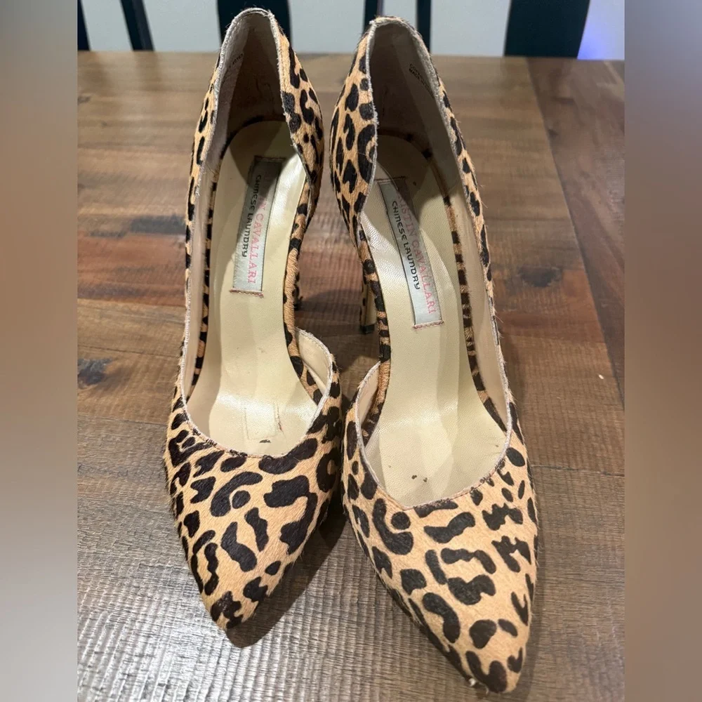 Chinese Laundry Kristin Cavallari Leopard Pumps - Picture 2 of 7